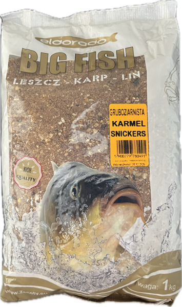 Big Fish Carpstar Karmel - Snickers 1kg zdjęcie 1