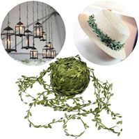 Girlanda Sztuczne Liście Dekoracja Ozdoba na Ścianę Balkon Balustradę