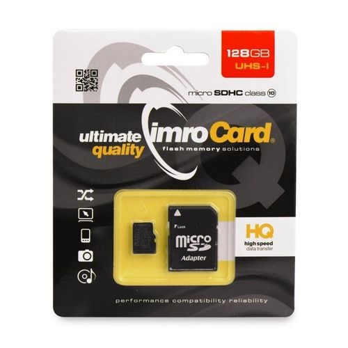 karta pamięci microsd 128gb imro+adp 10c na Arena.pl