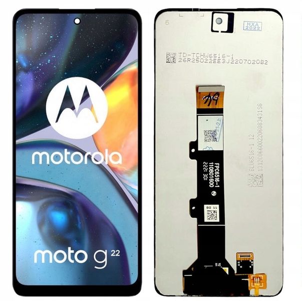 WYŚWIETLACZ EKRAN LCD DO MOTOROLA G22 zdjęcie 1