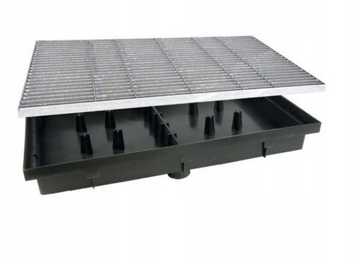 Wycieraczka z kratą Ocynk Komplet - Doskonała na Arena.pl