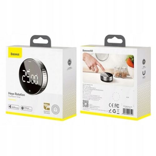Baseus Stoper Minutnik Timer Cyfrowy Magnetyczny na Arena.pl