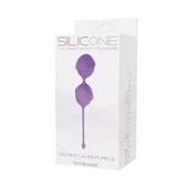 Kulki-Palline Delight Pussy Lichee Silicone Purple