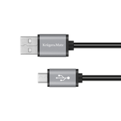 Kabel micro USB - USB 1.8m Kruger&Matz Basic