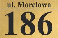 TABLICA Z NUMEREM DOMU TABLICZKA adresowa 40x30