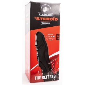 dildo steroid abs17 the referee 39 x 10.5cm all black na Arena.pl