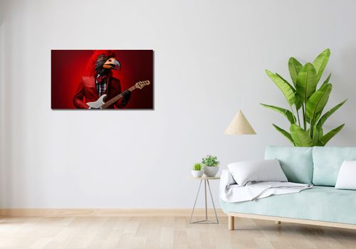 Obraz 90x50cm Zwierzęcy Rock'n'Roll na Arena.pl