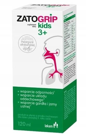 Zatogrip Kids 3+, 120 ml zdjęcie 1