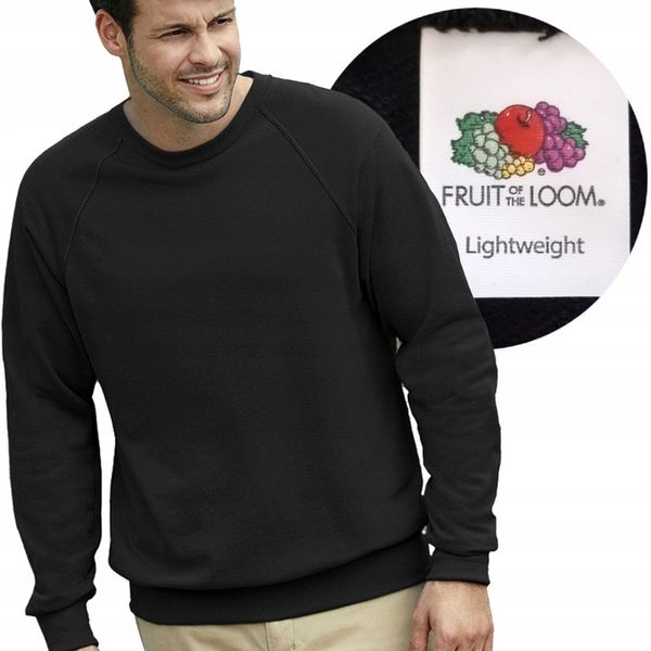 BLUZA - FRUIT OF THE LOOM - RAGLAN LIGHT L zdjęcie 1