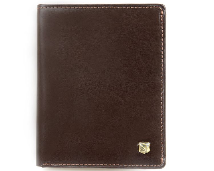 Portfel męski Rise - Stefania Brązowy zdjęcie 1