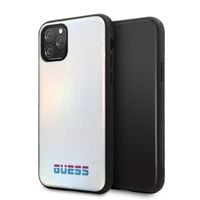 guess guhcn58bld iphone 11 pro srebrny /silver hard case iridescent