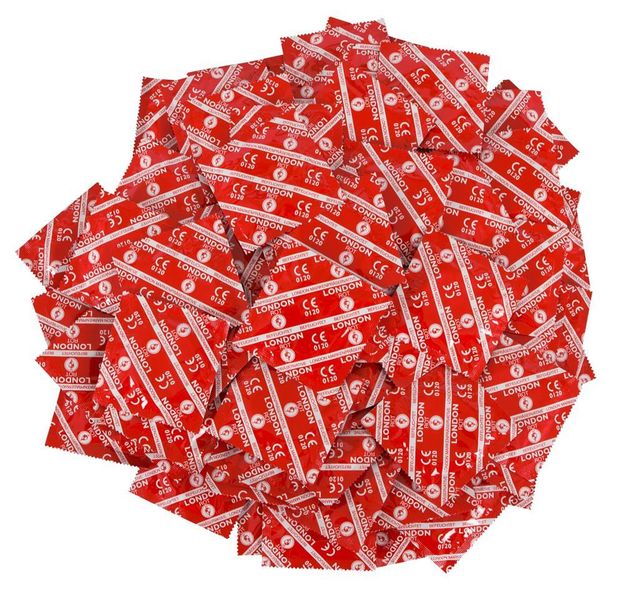London Red Condoms 1000 Pcs. zdjęcie 2