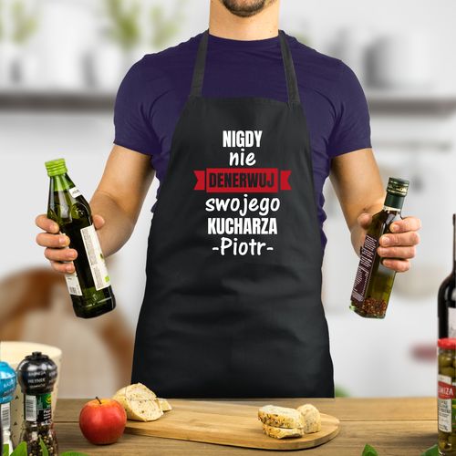 FARTUCH KUCHENNY DLA FACETA PREZENT Z NADRUKIEM na Arena.pl