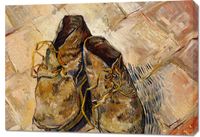 Obraz 100x70cm Shoes, Van Gogh Vintage do Salonu