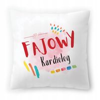 Poduszka Dla Kardiologa Na Urodziny Na Prezent Z Nadrukiem Ze Zdjęciem