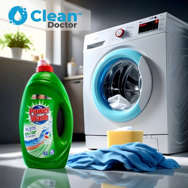 Żel do Prania Niemiecki POWER WASH Color 4L zdjęcie 4