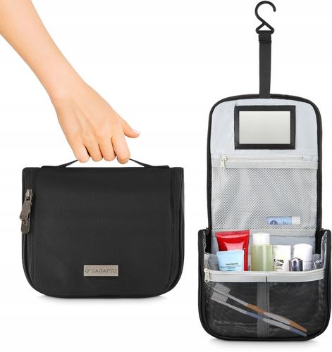 Kosmetyczka podróżna damska męska wisząca z haczykiem ZAGATTO organizer na Arena.pl