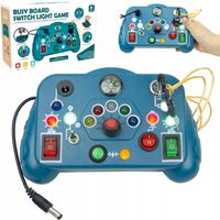 PAD AKTYWNOŚCI ZABAWKA SENSORYCZNA 13 AKTYWNOŚCI KOLOROWE ŚWIATEŁKA LED