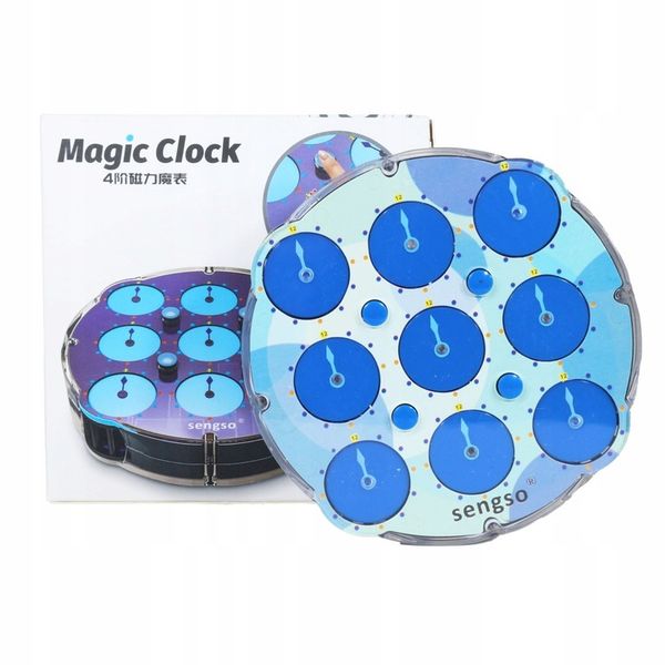 SengSo 4x4 Magnetic Clock Blue zdjęcie 1