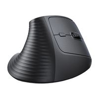 Mysz bezprzewodowa Ugreen M571 2.4GHz + BT, ergonomiczna, czarna