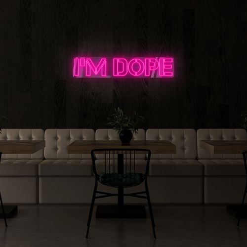 Napis LED I'm Dope na Arena.pl