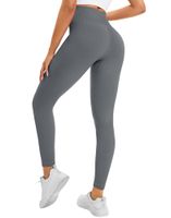 Legginsy Damskie Sportowe Push Up Scrunch Wysoki Stan Fitness Szare S