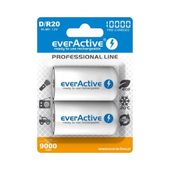 Akumulatorki D LR20 10000 mAh EVERACTIVE (2 szt.)
