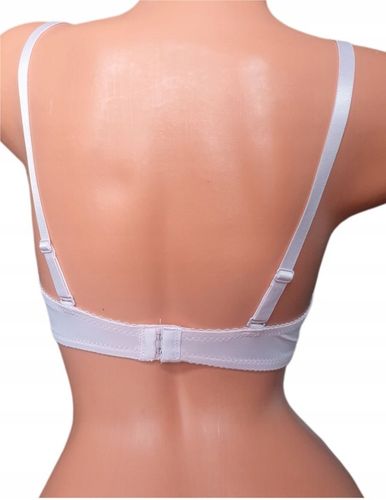 Biustonosz push up powiększający stanik koronkowy zbierający 36/ 80B kolory na Arena.pl