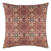 Poszewka dekoracyjna INTA 43x43 Darymex zamszowa ciemno różowa