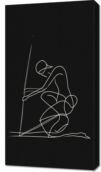 Obraz 50x90cm Linia zdjęcie 1