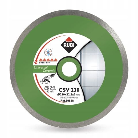 TARCZA DIAMENTOWA DO PŁYTEK - CSV RI 30883 RUBI na Arena.pl