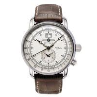 Zegarek Męski Zeppelin 7640-1 brązowy pasek