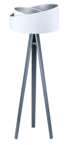 Lampa stojąca GEMSTONE biała/srebrna/szara na Arena.pl