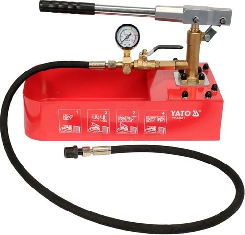 pompa ręczna do prób ciśnieniowych - yt-24801 na Arena.pl