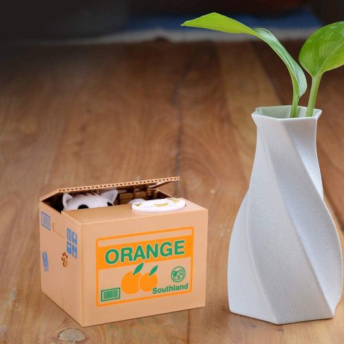 SKARBONKA KOTEK KOT INTERAKTYWNA AUTOMAT MIAUCZY ZŁODZIEJASZEK ZABAWKA na Arena.pl