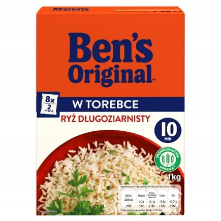 Uncle Ben's Ryż długoziarnisty w torebkach 1kg na Arena.pl