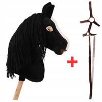 HOBBY HORSE ZESTAW A3 DUŻY KONIK + WODZE + KANTAR PREZENT DLA DZIECKA