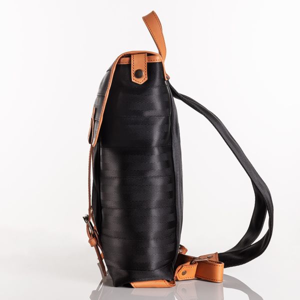 Plecak Uniwersalny Duży Skórzany Wykonany Z Recyklingowych Materiałów Beltimore R28 zdjęcie 4