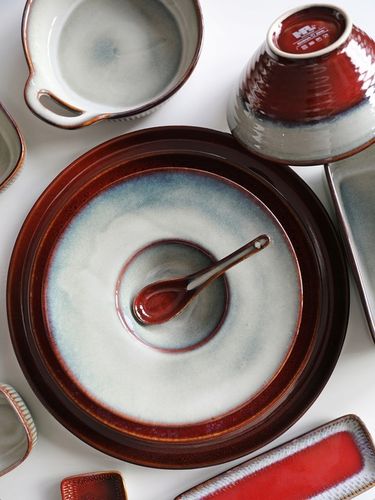 Miska Talerz RAMEN z pałeczkami Ceramiczna Ombres1 L na Arena.pl