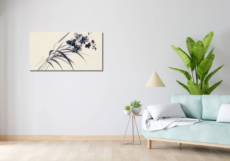Obraz 100x50cm Orchidea w Sepii zdjęcie 2
