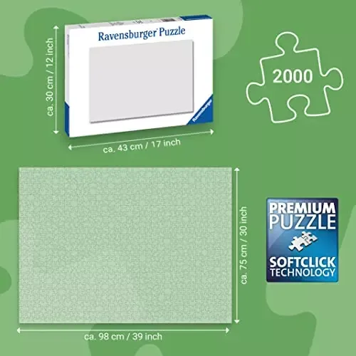 Puzzle Ravensburger 2000 elementów Władca Pierścieni Powrót Króla na Arena.pl