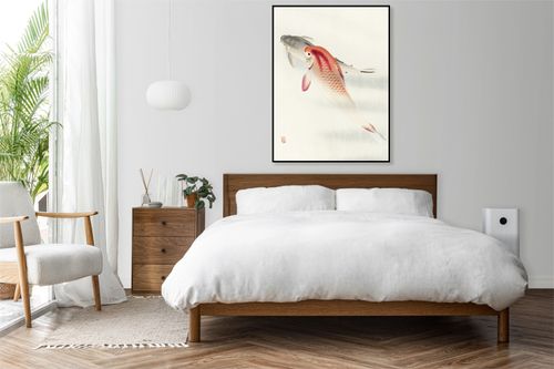 Plakat 40x50cm Two Carp, Koson Japoński Vintage do Salonu na Arena.pl