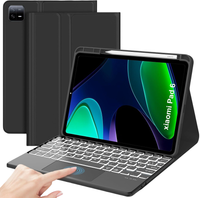 Etui z Klawiaturą do Xiaomi Pad 6 Pro Magnetyczne AZERTY Bluetooth Czarne