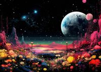 Plakat 70x50cm Inny Świat