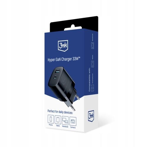 Ladowarka 3mk Hyper GaN Charger 33W Black na Arena.pl