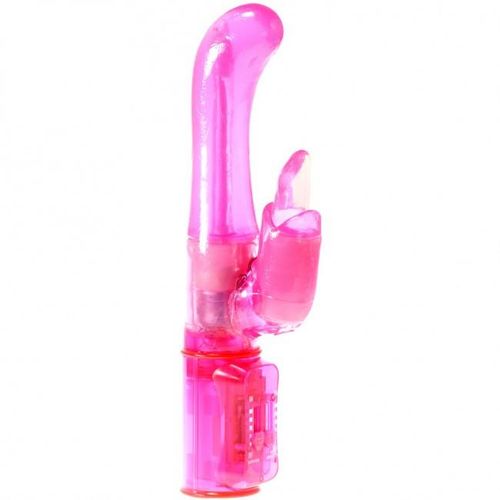 Wibrator- G Tongue Rabbit Vibrator Pink Os na Arena.pl