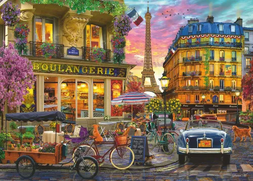 Puzzle Ravensburger 1000 elementów Paris in the Dawn na Arena.pl
