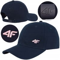 Czapka Z Daszkiem Damska 4F Bejsbolówka Sportowa Bawełniana S