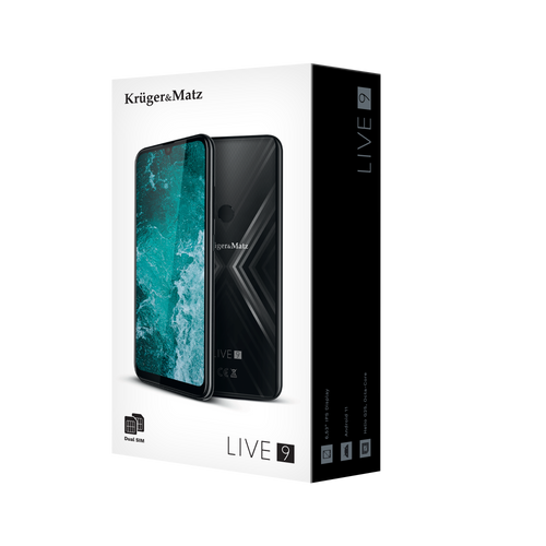 Smartfon Kruger&Matz LIVE 9 black na Arena.pl