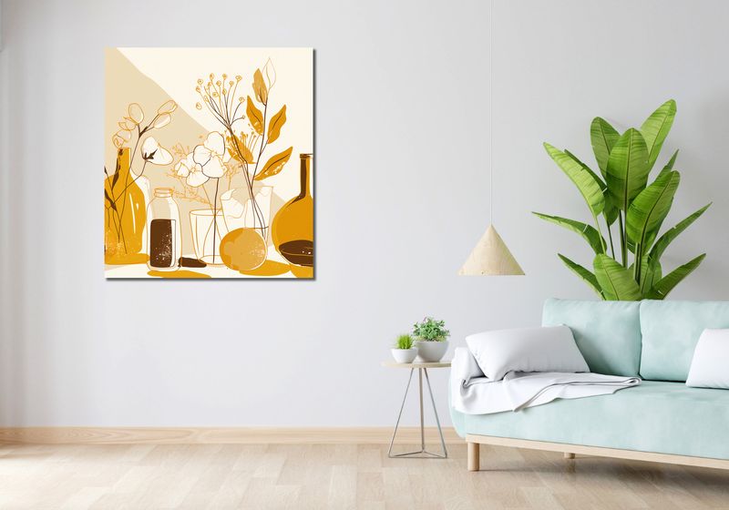 Obraz 90x100cm Słoneczny Odcień zdjęcie 2